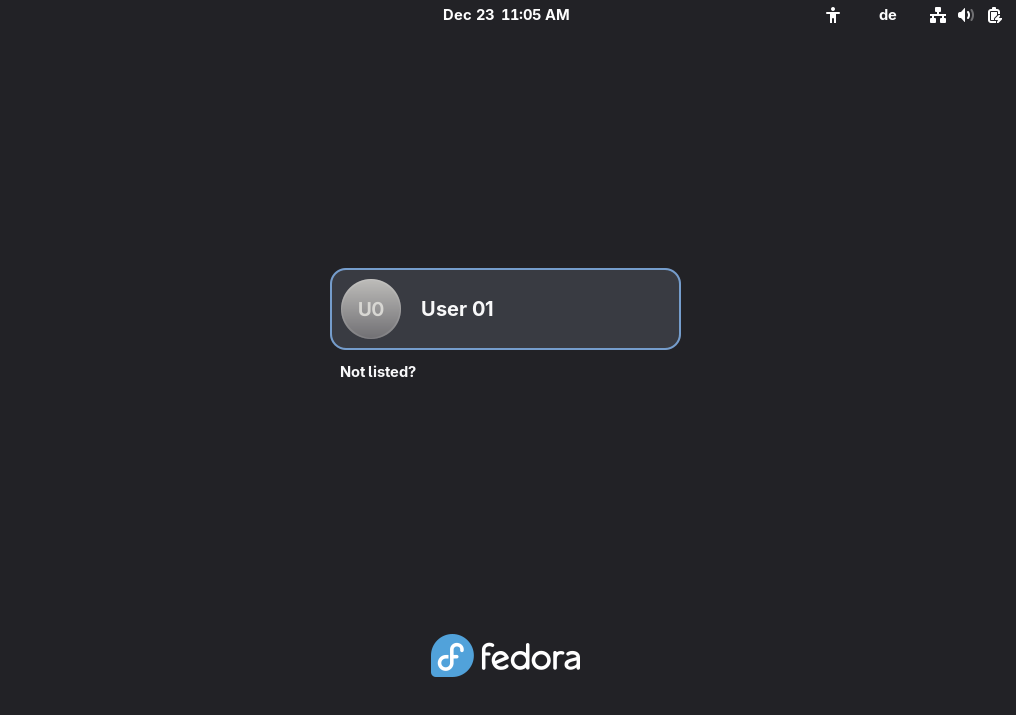 Fedora 42 Workstation Fedora 42 Workstation